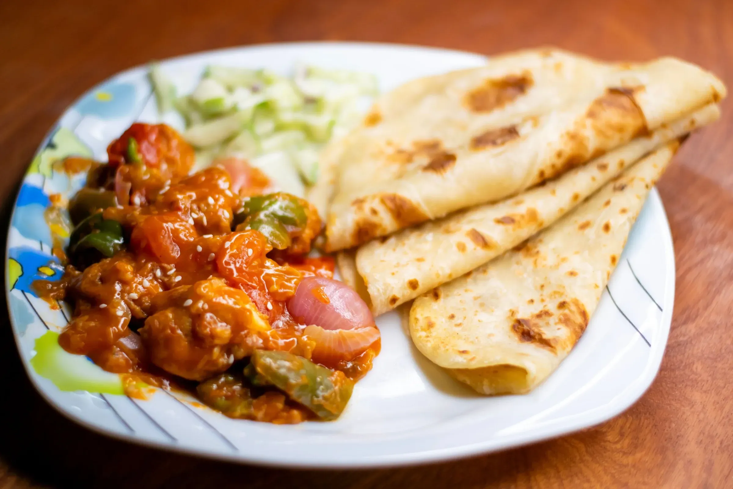 A kibanda lunch plate